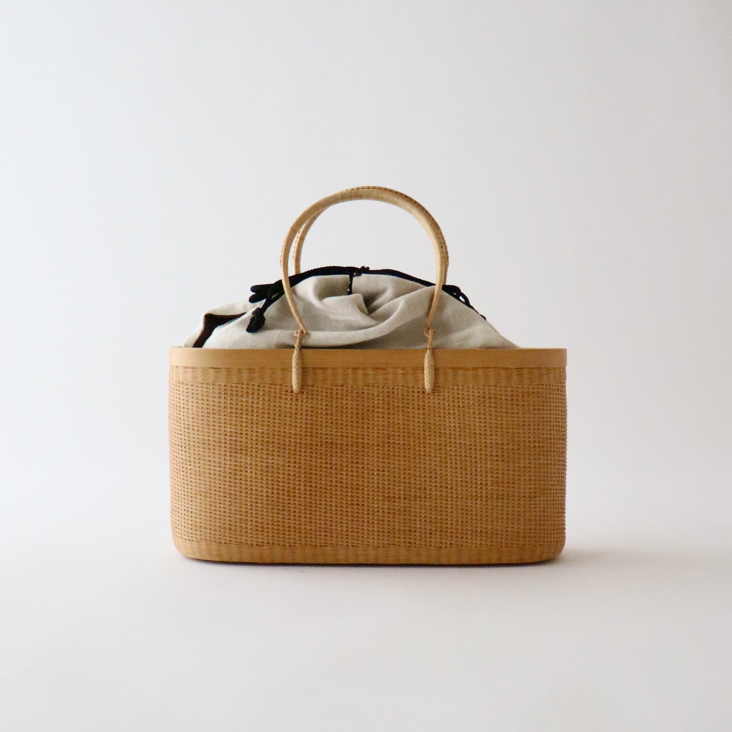 竹バッグ「竹手編 - natu / KOMKRIT工房」和小物さくら